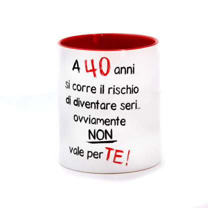 tazza 40 anni