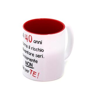 tazza 40 anni