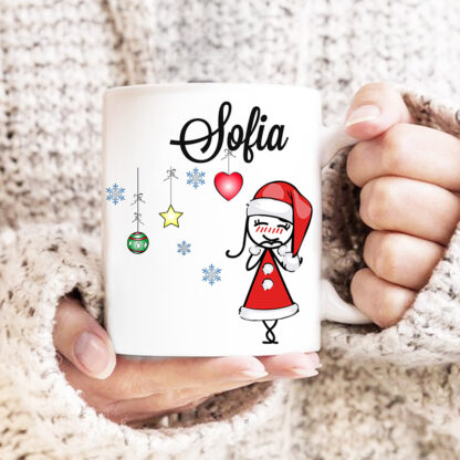 tazza natalizia bolle