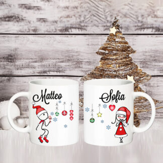 tazza natalizia bolle