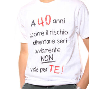 t shirt compleanno