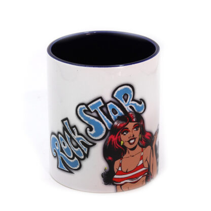ROCK STAR pinball mug