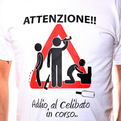 Tshirt addio al celibato